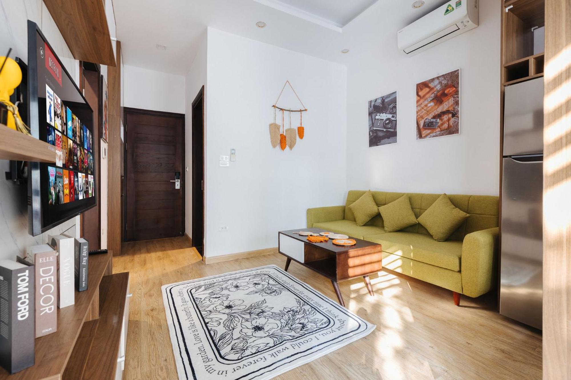 M Apartment Lakeside - Cara Rustic Hanói Exterior foto